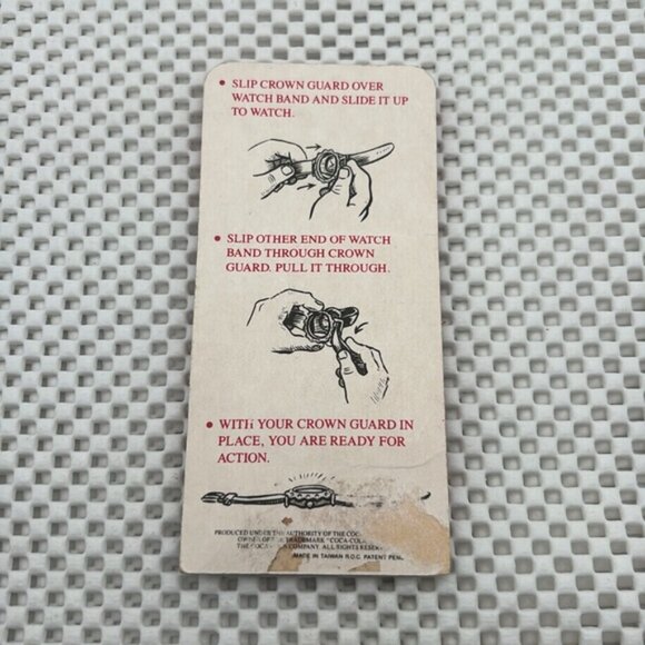 Coca Cola Swatch Watch guard - Yellow - Picture 2 of 2